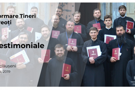 Testimoniale Formare Tineri Preoți iulie 2019